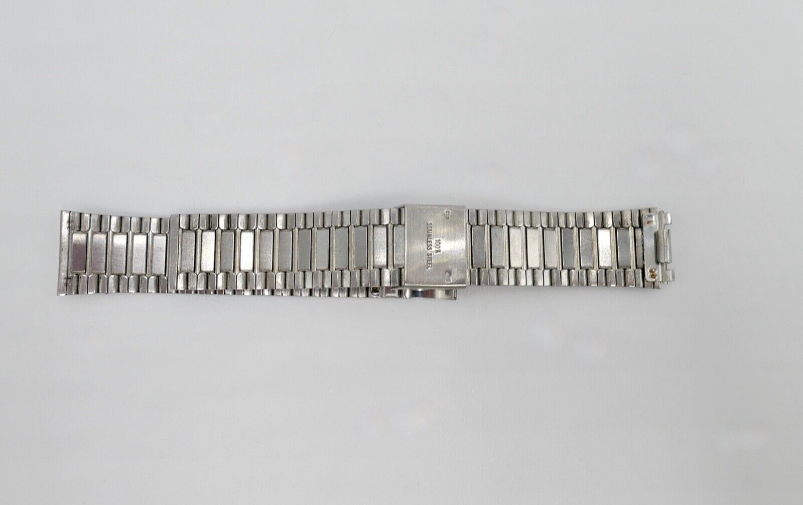 Altes ZODIAC Edelstahlband 18mm Uhrenband Vintage Stahl Gold - Antikhandel-Stuttgart