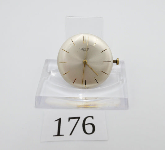 LÄUFT Karrer Cal. AS1430 Uhrwerk Krone Zifferblatt Zeiger - Antikhandel-Stuttgart