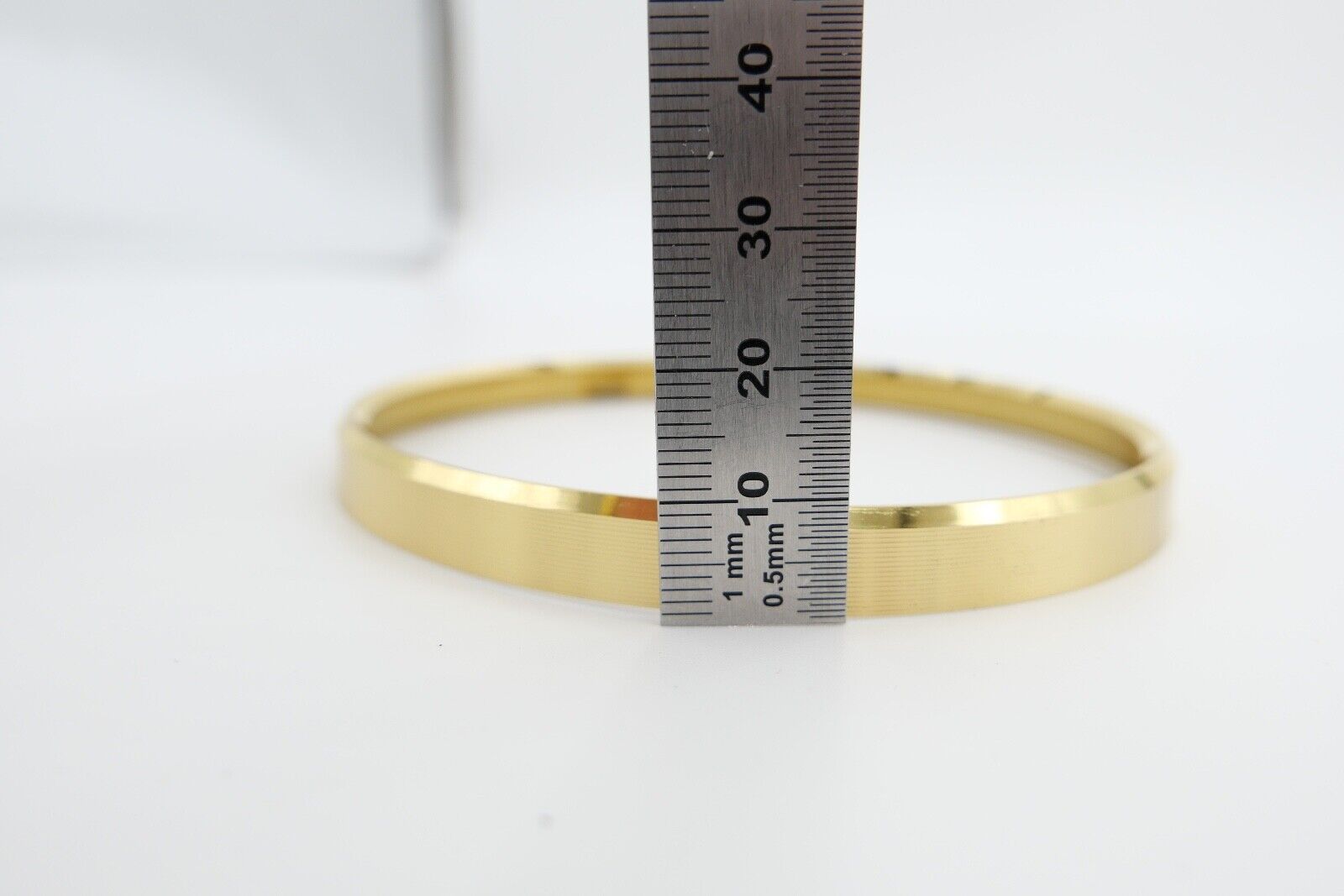 NEU Posten Uhrmacherauflösung Glaseinsatz Abdeckung Ersatzteile Messing Kaminuhr - Antikhandel-Stuttgart