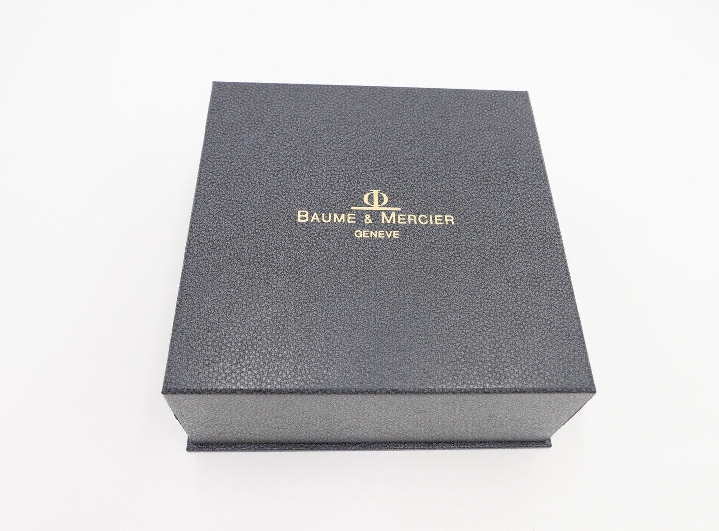 Baume & Mercier 32mm Avant-Garde 5138038 1830 Gold / Wolfram Herren Uhr 18K 80er - Antikhandel-Stuttgart