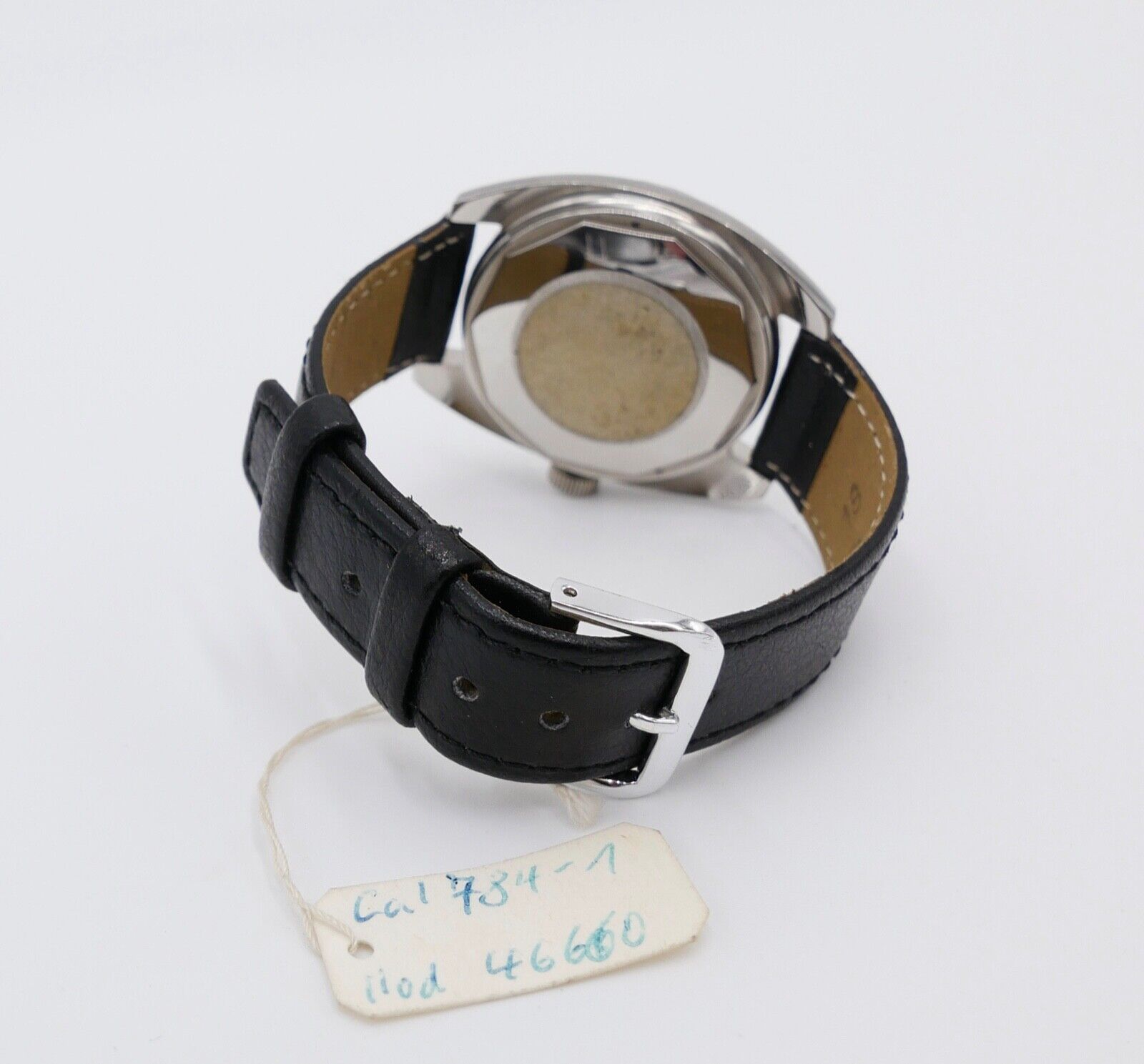 Vintage TISSOT Swiss SEASTAR Automatic Kal. 784-1 Lederarmband schwarz Ø 33 mm - Antikhandel-Stuttgart