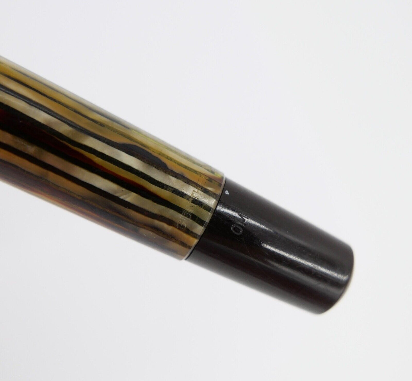 PELIKAN 400 Füller 585 / 14Ct Goldfeder E Kolbenfüller Schildpatt OM - Antikhandel-Stuttgart