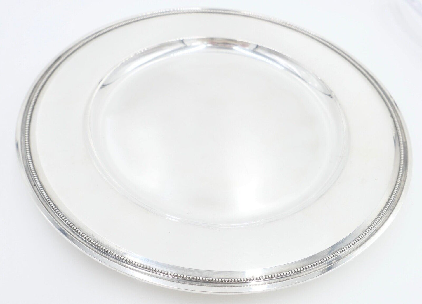 Servierplatte Johannes Siggaard Beschaumeister 826 Silber um 1940 L. Berth 1000g - Antikhandel-Stuttgart