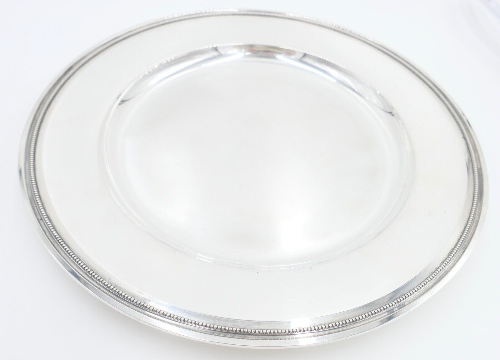 Servierplatte Johannes Siggaard Beschaumeister 826 Silber um 1940 L. Berth 1000g - Antikhandel-Stuttgart