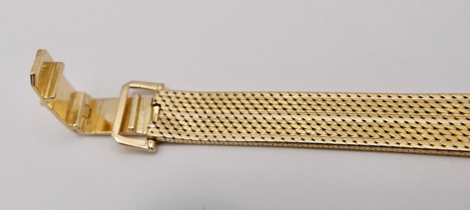 Klassische 1960er Jahre Omega Damenuhr Handaufzug 750 18K Vollgold Cal. 620