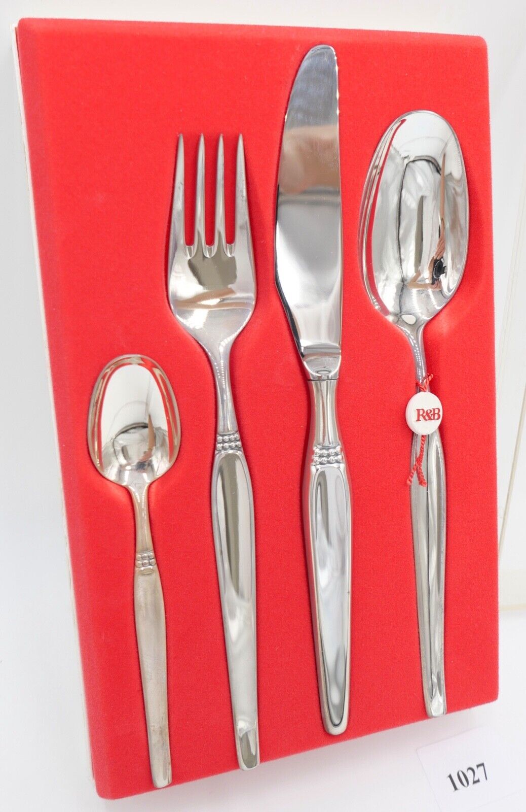 - NEU - OVP 4 Tlg R&B ROYAL ROBBE & BERKING Menübesteck 90er Silber - Antikhandel-Stuttgart