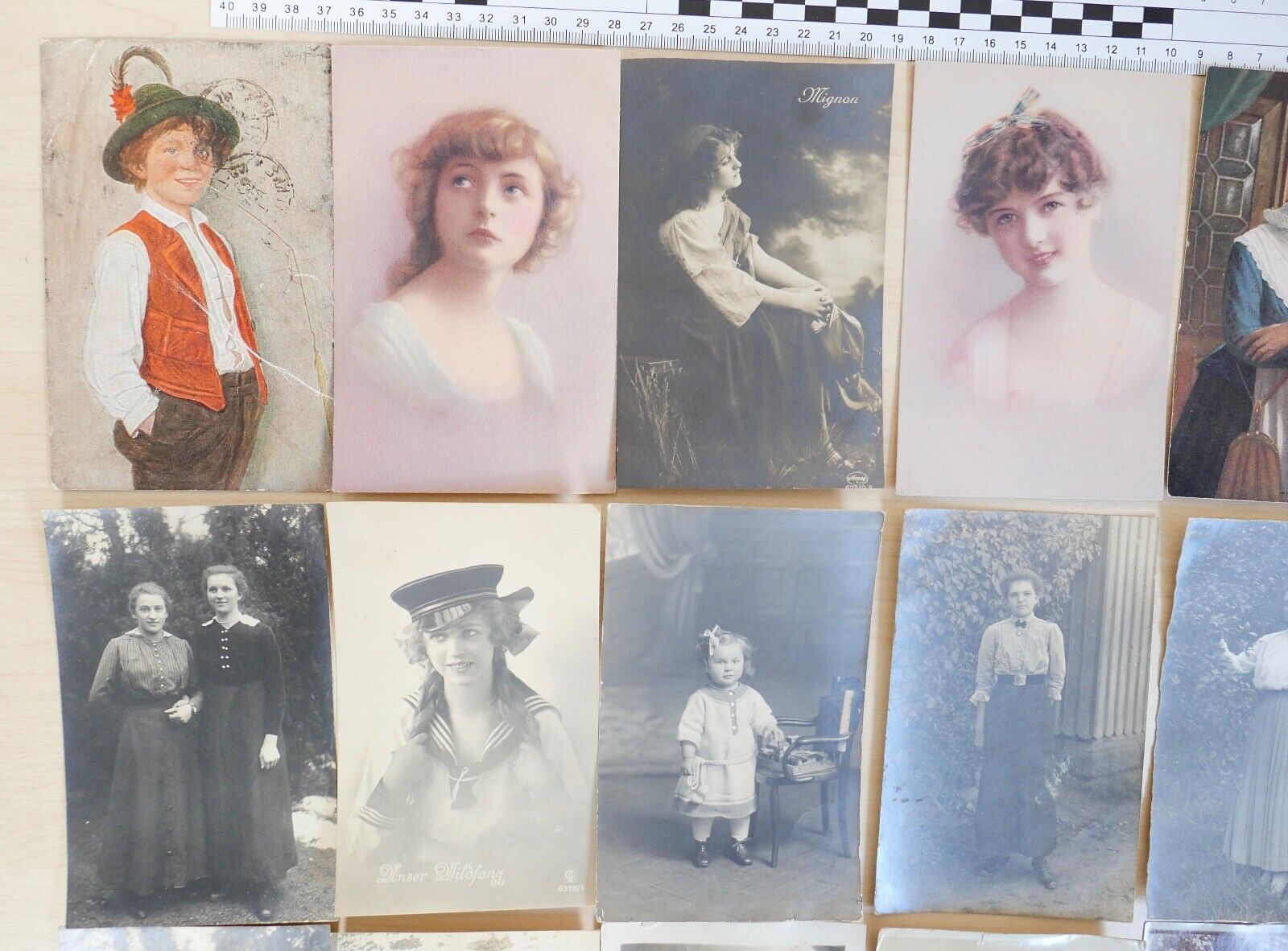 antike Ansichtskarten Postkarten Briefmarken PORTRAIT deutsches Reich - Antikhandel-Stuttgart