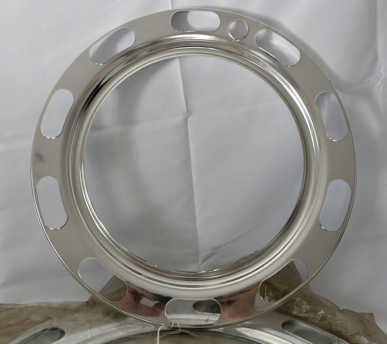 1 Satz DAF Blendenringe Radblenden NEU wheel covers Chrom Radkappen Aluminium - Antikhandel-Stuttgart