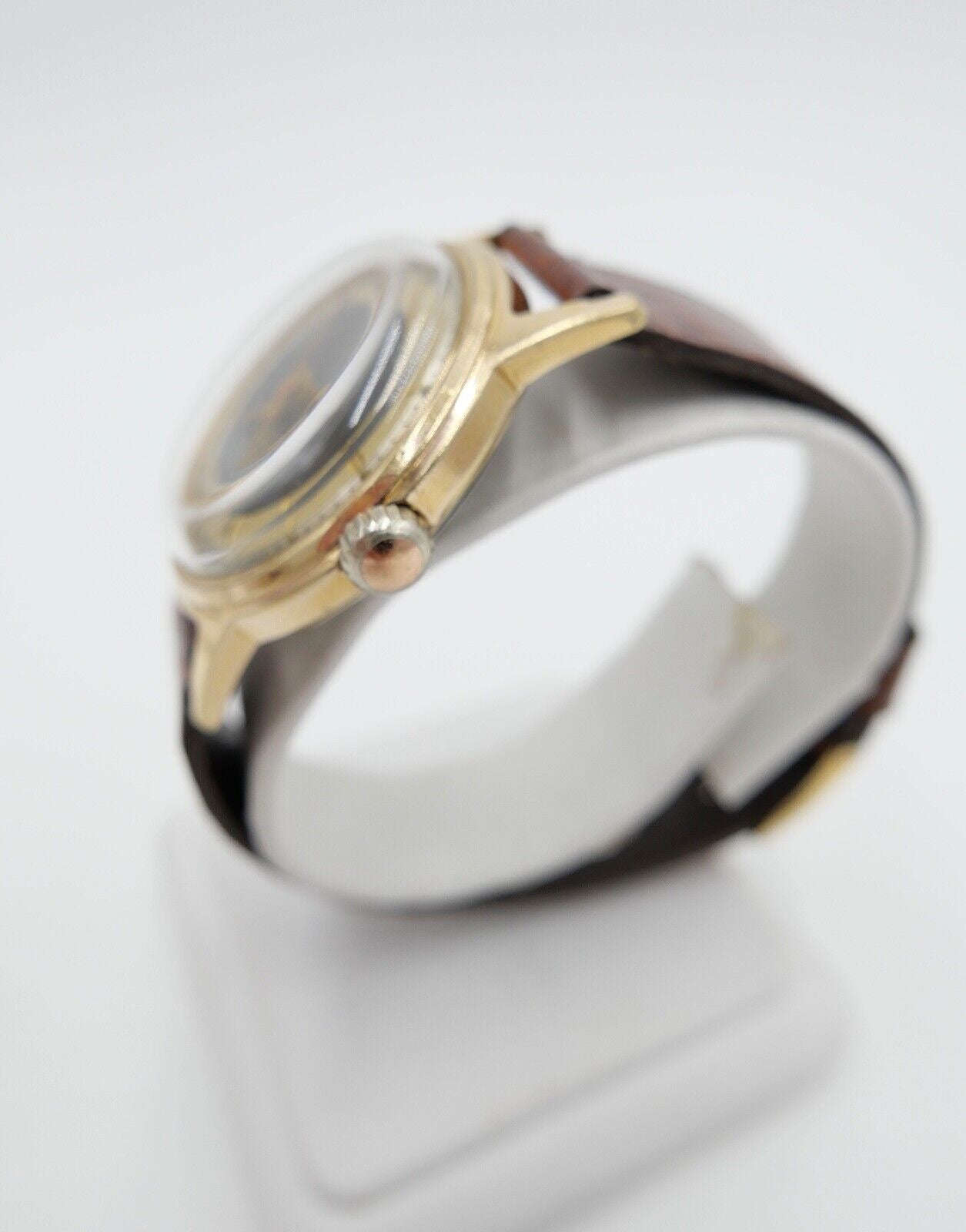 Junghans Cal. J 93/1 " Trilastic " Herren Armbanduhr Gold farbig Ø 33 mm - Antikhandel-Stuttgart