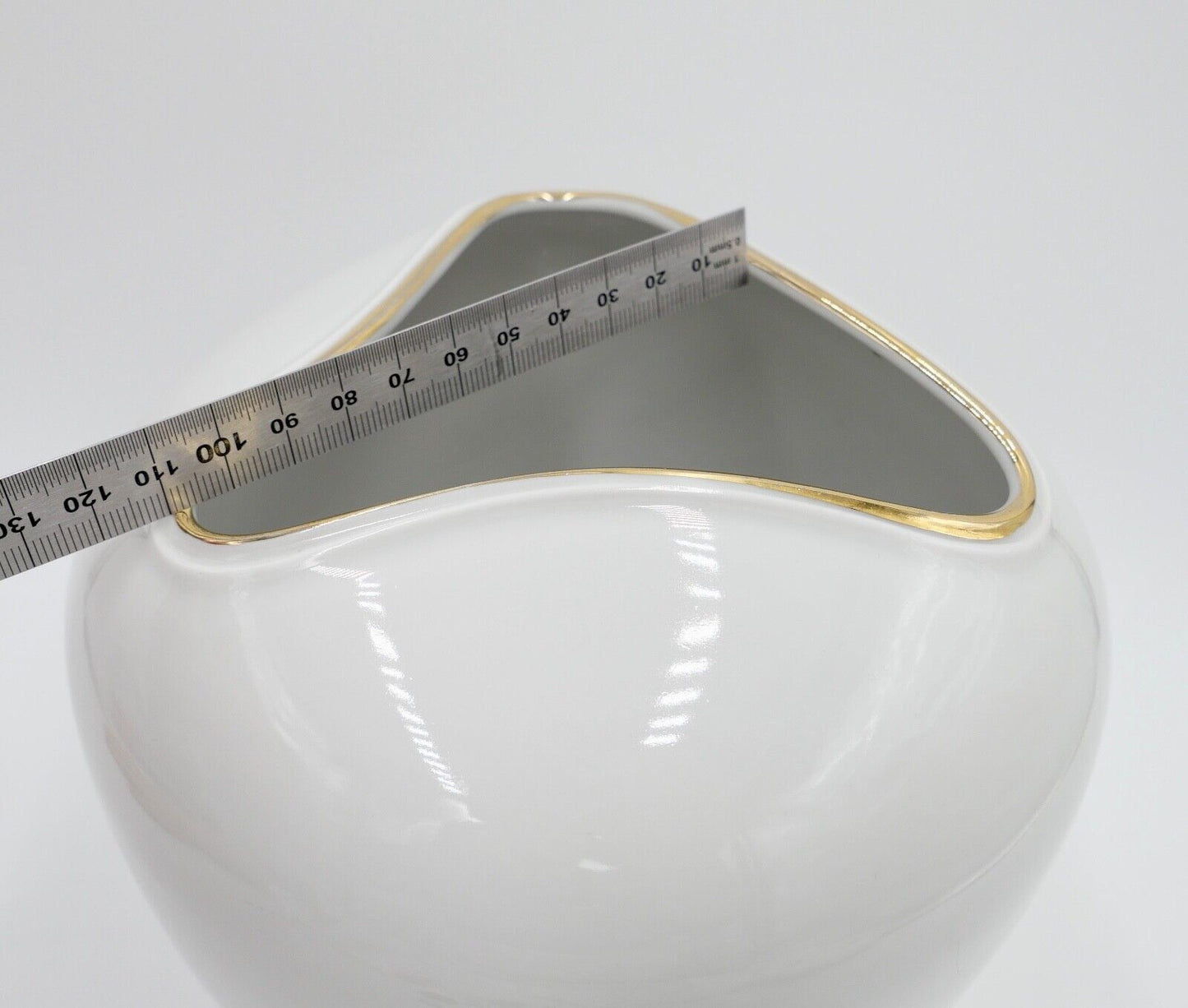 Hutschenreuther Arzberg Vase " C.T. " Blumen Dekor 22 cm 8508F1 " 226 " selten - Antikhandel-Stuttgart