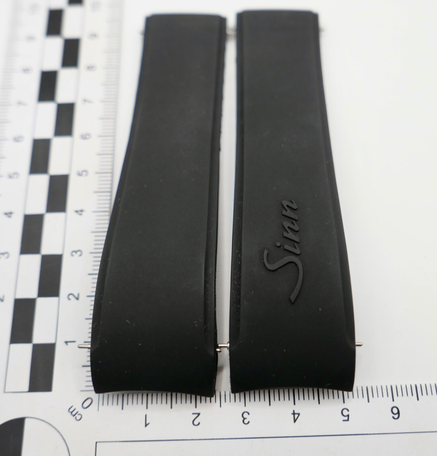 SINN Gummi Silikon Uhrenband für Faltschließe 24 mm NEU