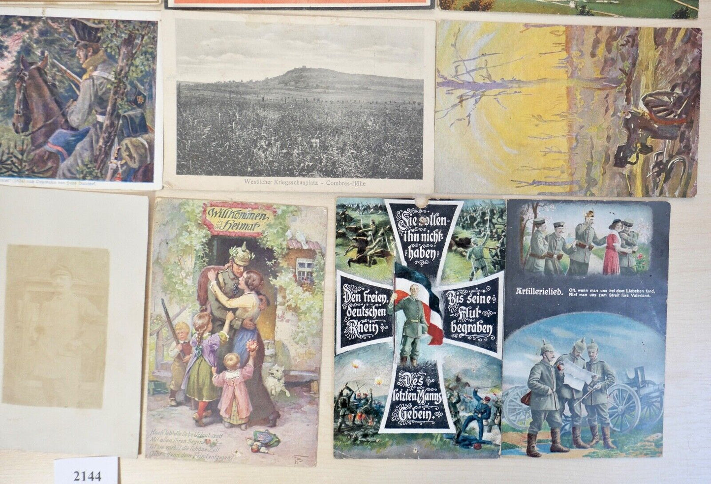 antike Ansichtskarten Postkarten Soldatenbrief Feldpost 1. WK deutsches Reich - Antikhandel-Stuttgart