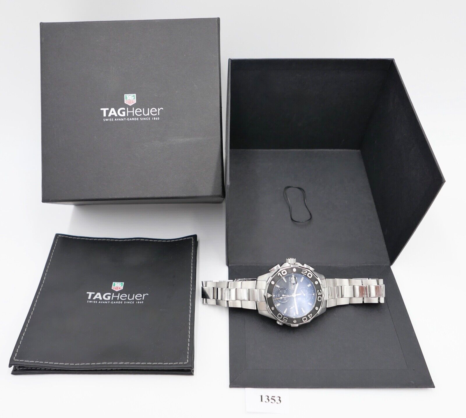 TAG HEUER Aquaracer 500M Chronograph Automatic CAJ2110 Calibre 16 - Antikhandel-Stuttgart