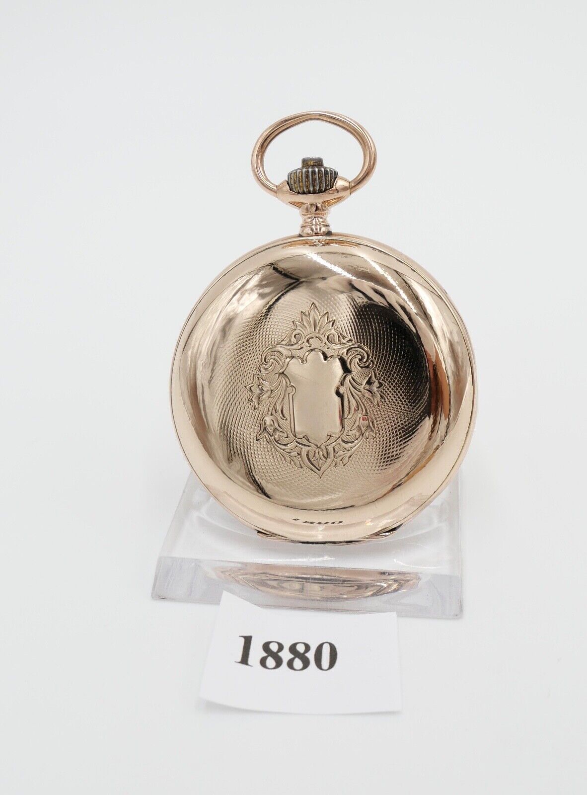 IWC Taschenuhr 585 / 14K GOLD 50mm 1894-1896 Savonette Cal. 53 - Antikhandel-Stuttgart