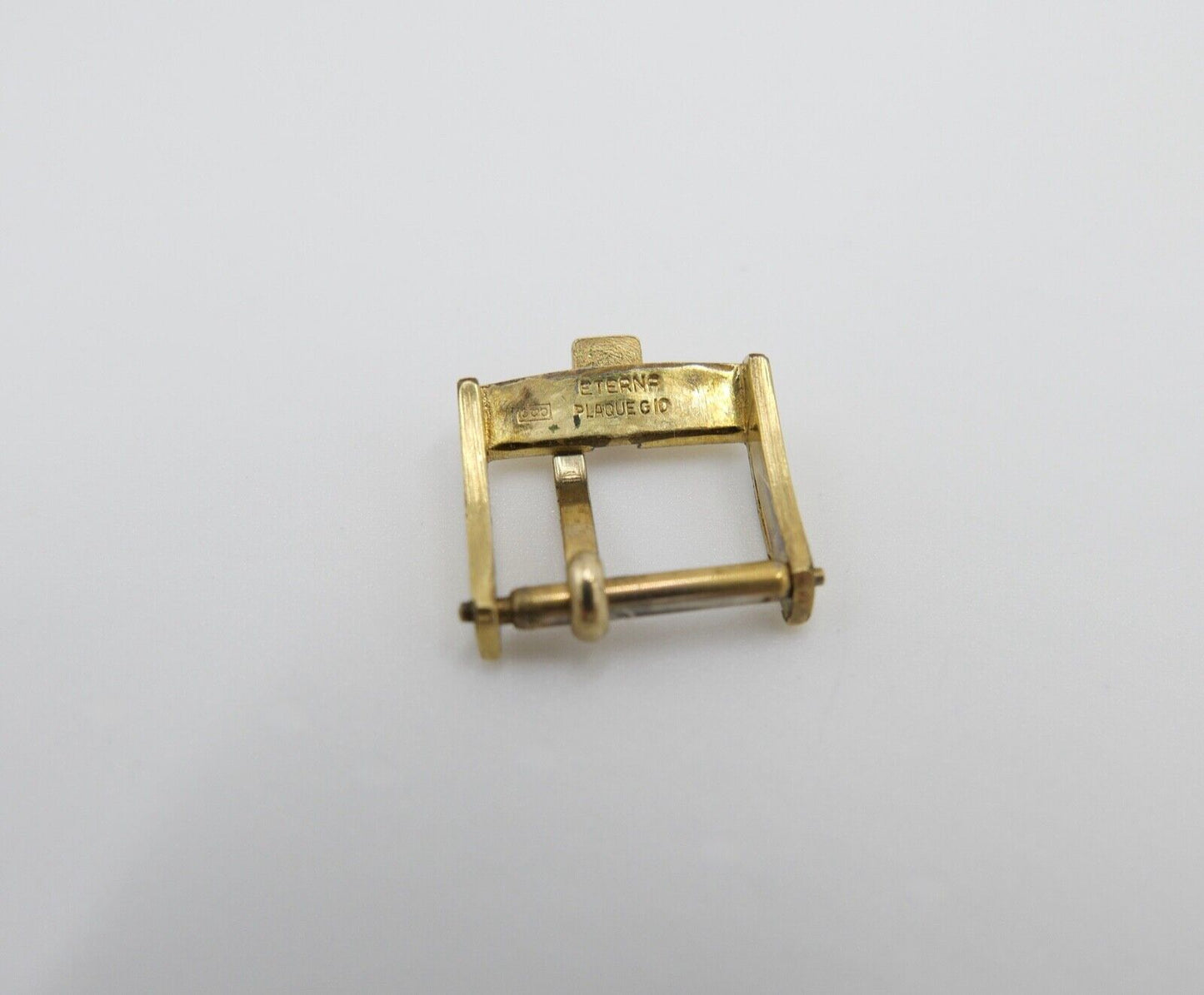 ETERNA Dornschließe vergoldet Armbanduhr 12mm Buckle für Uhrenband - Antikhandel-Stuttgart