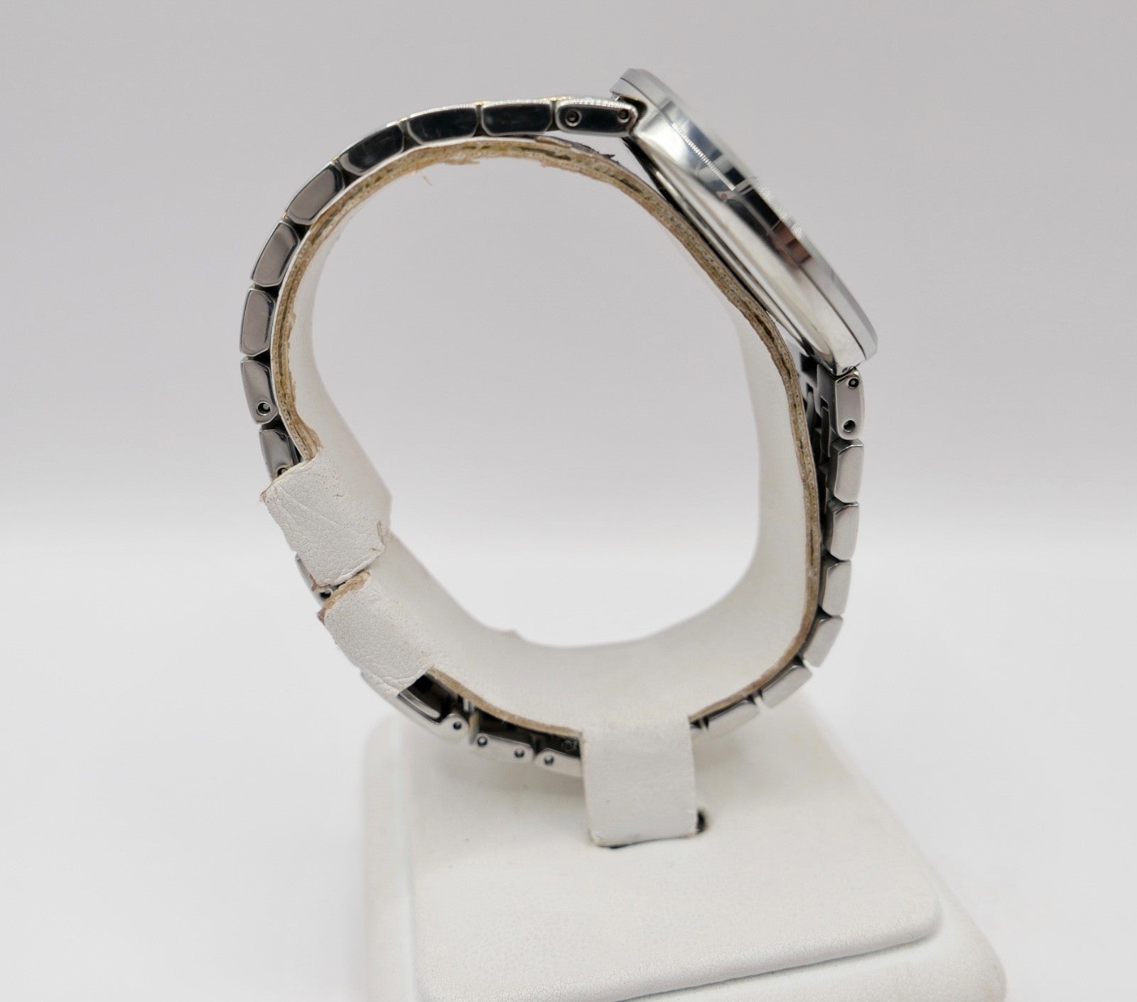 1990er Jahre RADO DIASTAR Armbanduhr Quarz 35mm Bi-Color 152.0343.3 Stahl Gold