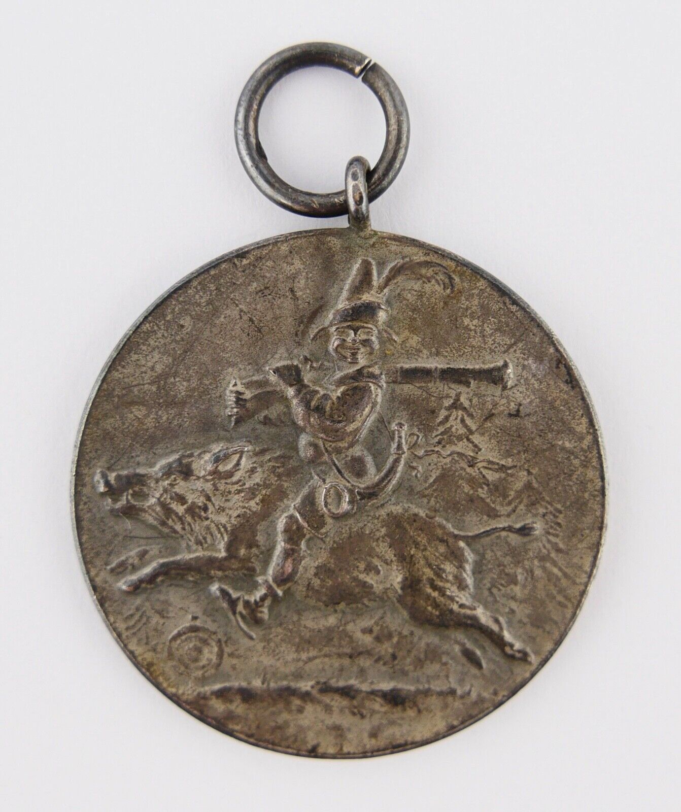 Ehrentaler des Bezirks Kriegsverband Leonberg 1927 Silber 950 - Antikhandel-Stuttgart