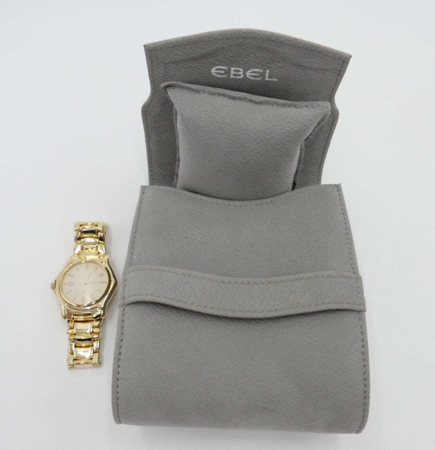 EBEL 1911 Herren Damen Unisex Uhr 750 18K Vollgold 139,9 Gramm Ø 35mm Ref 887902 - Antikhandel-Stuttgart