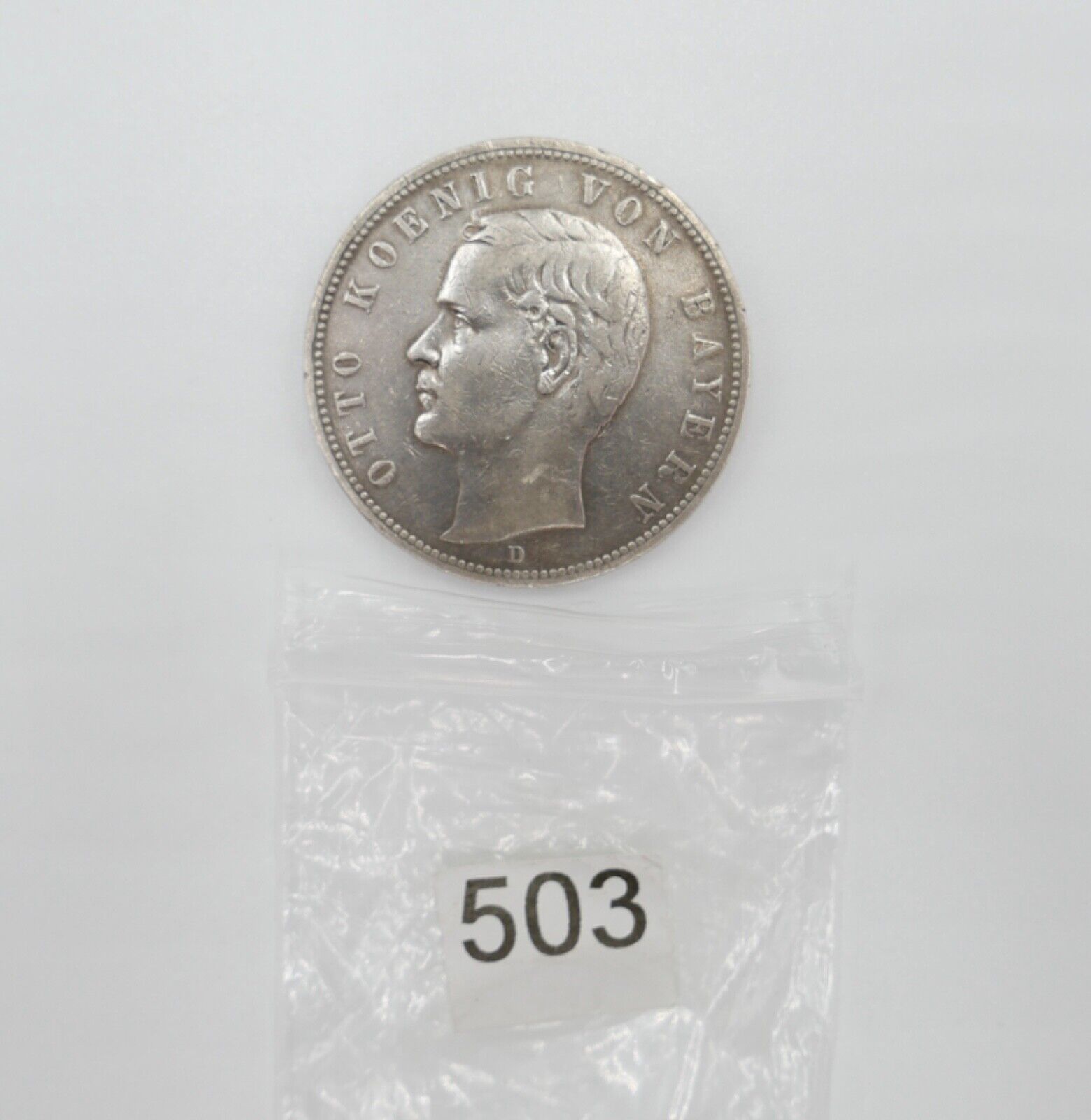 5 Mark Deutsches Reich 1903D Otto König von Bayern J.46 - Antikhandel-Stuttgart