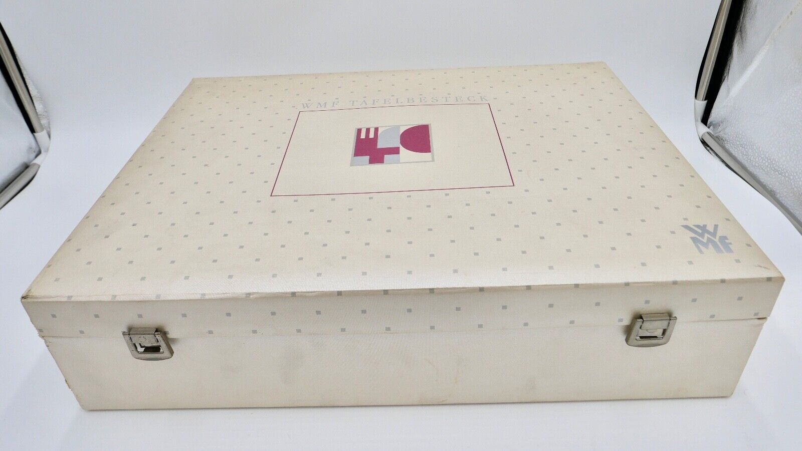 29 tlg. 90er ähnl. WMF 500 Perlrand cutlery Besteck Gabel Löffel Schöpfer Set - Antikhandel-Stuttgart