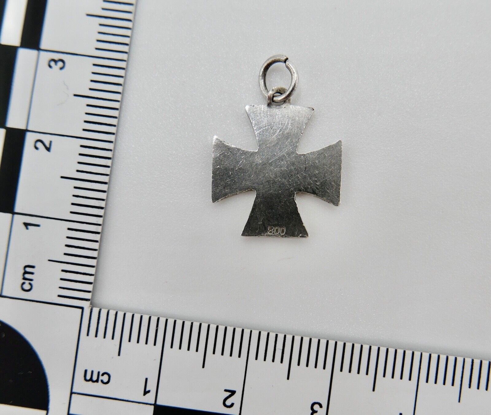 Eisernes Kreuz Deutsches Reich Miniatur Abzeichen emailliert 800 Silber EK 1914 - Antikhandel-Stuttgart