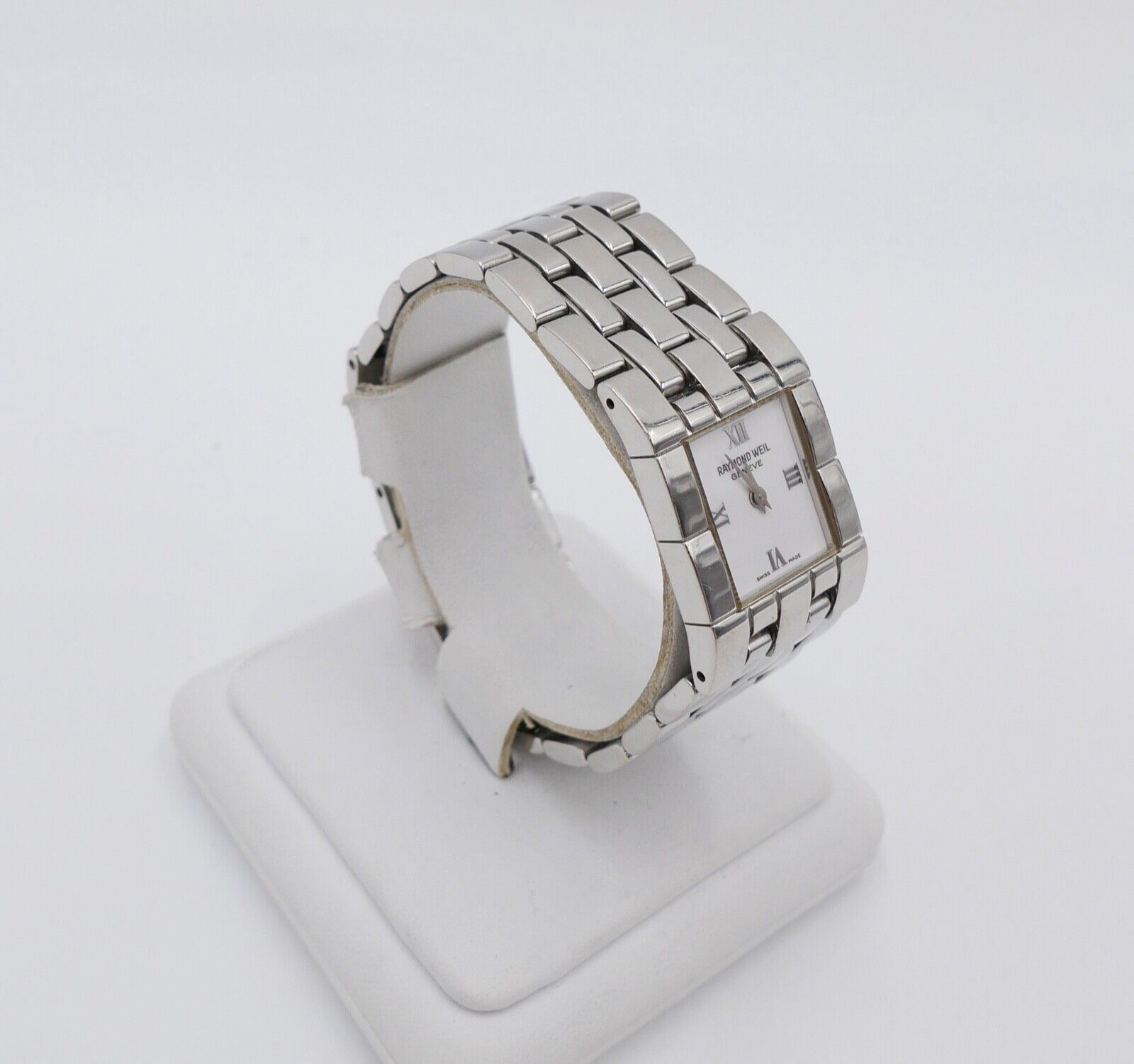 Raymond Weil Tema Quarz Damenuhr 5887 / P 154138 Edelstahl - Antikhandel-Stuttgart