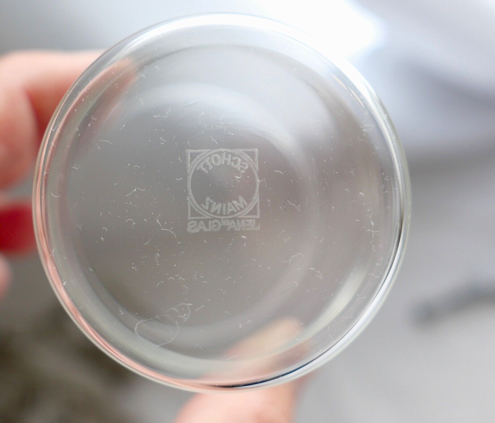 Set 6x Jugendstil Teeglashalter versilbert mit Schott Mainz JENAer Glas um 1900 - Antikhandel-Stuttgart