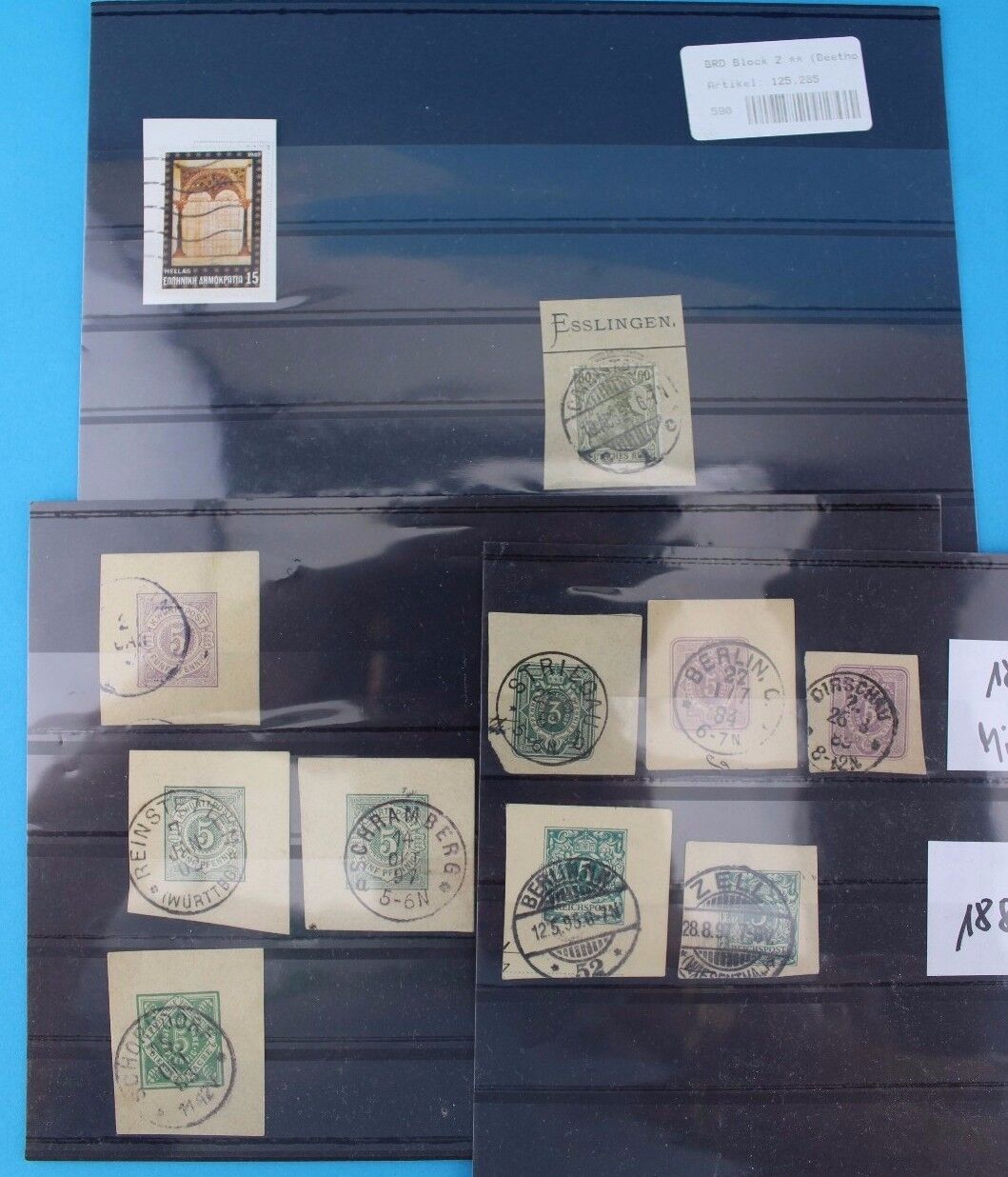 Württemberg Lot stamp Briefmarke Michel Mi lot Posten TOP Reichspost - Antikhandel-Stuttgart