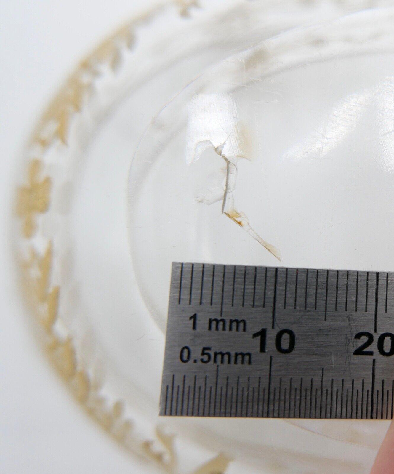 Antikes Glas Set Goldmalerei um 1900 Josephinenhütte 3-teilig Sehr guter Zutand - Antikhandel-Stuttgart