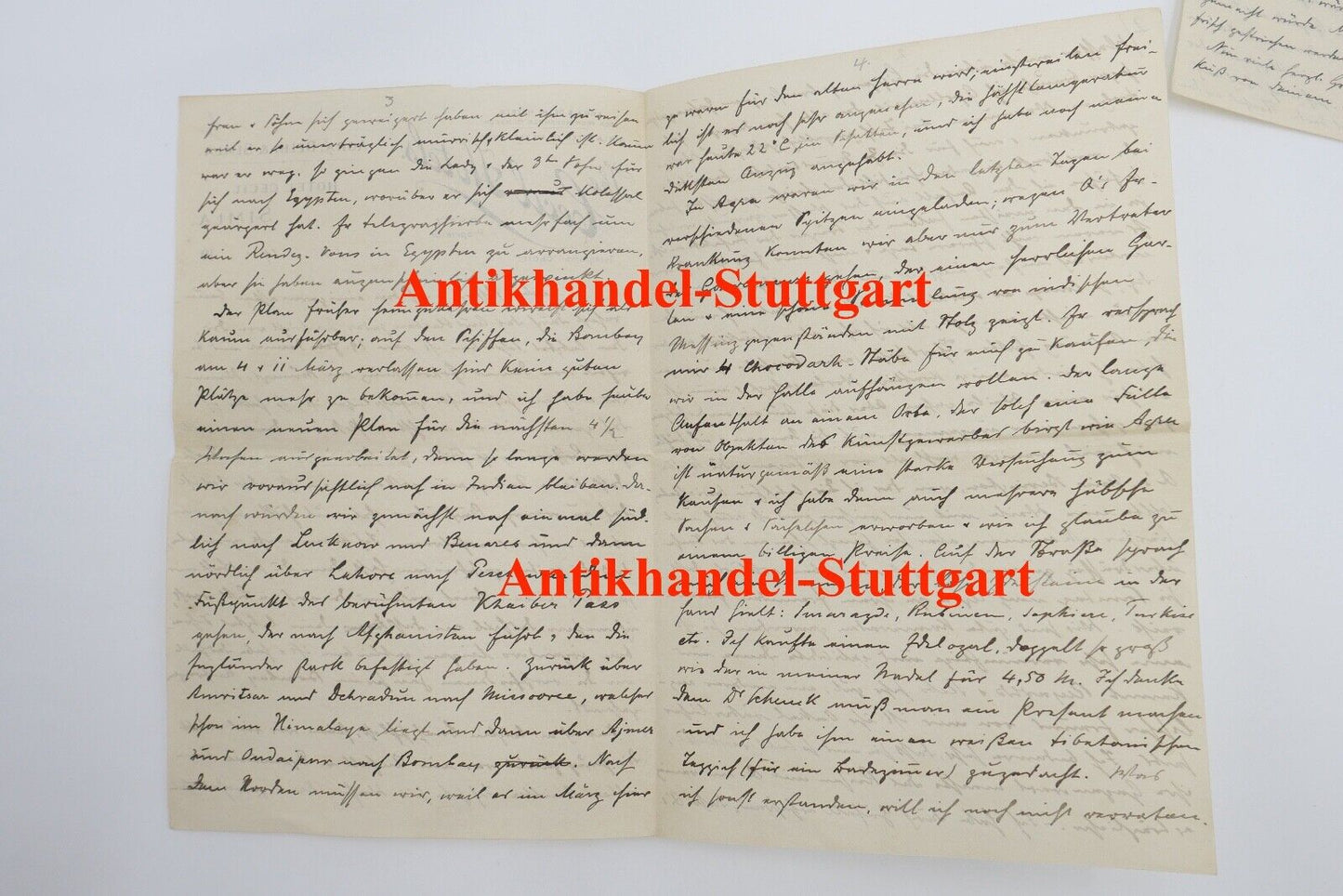 Alte Brief Telegramm Bericht " THE CECIL HOTEL AGRA DELHI & SIMLA " 1916 INDIEN - Antikhandel-Stuttgart