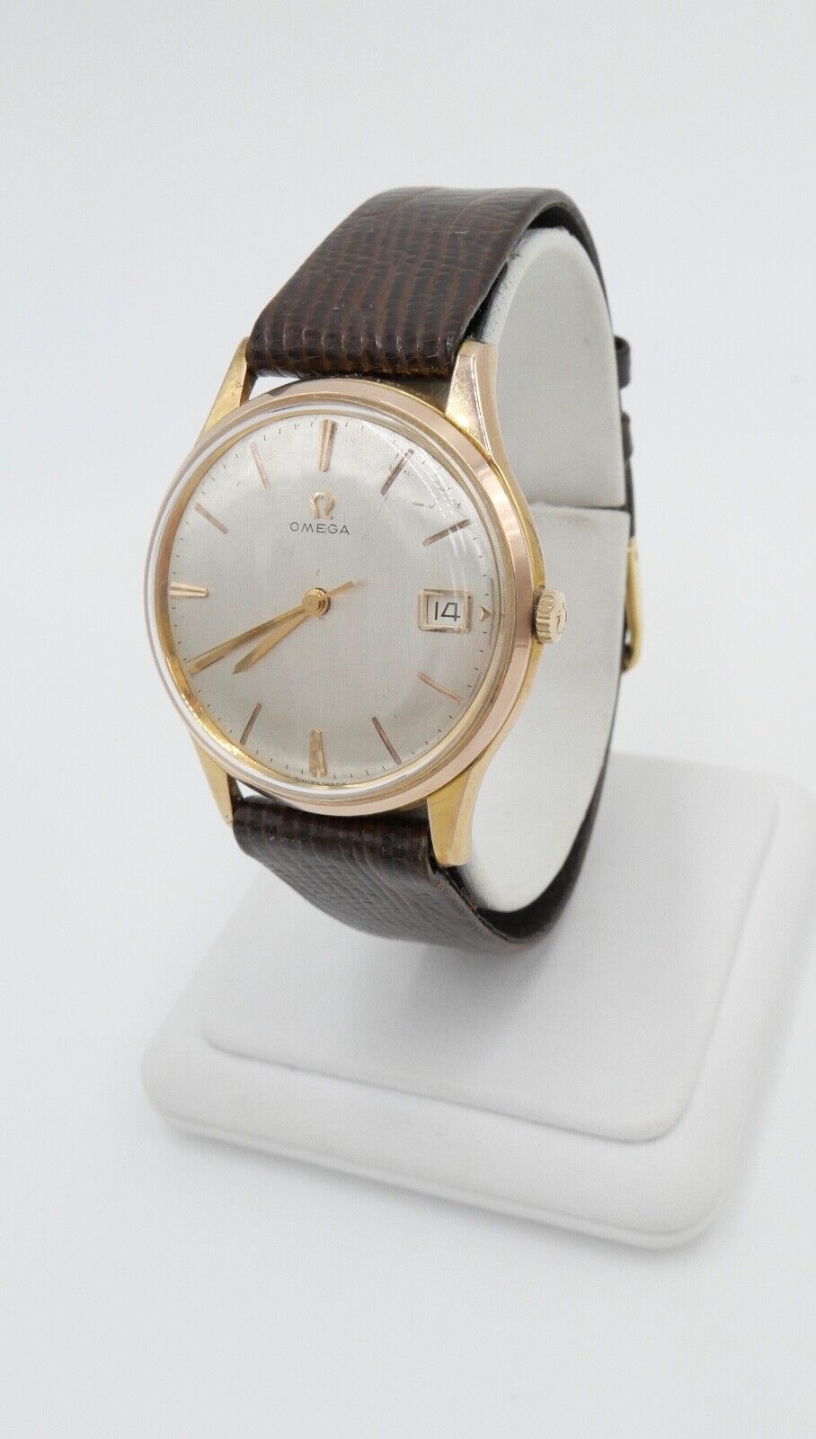 alte 60er Jahre OMEGA Cal. 610 Ref. BK 14794 vergoldet 20 G - Antikhandel-Stuttgart