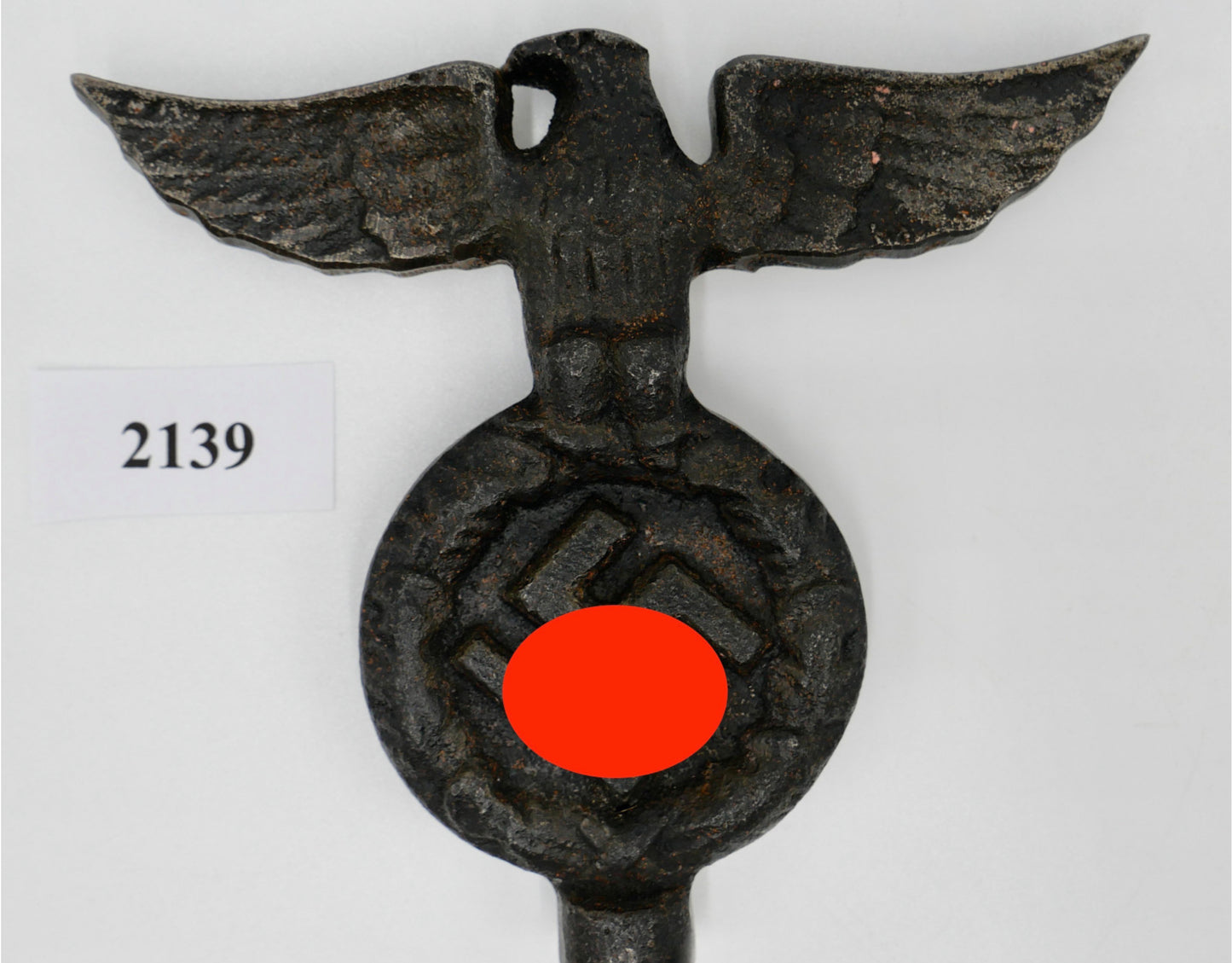 Fahnen Aufsatz Spitze NSDAP Schreibtisch Reichsadler - Antikhandel-Stuttgart