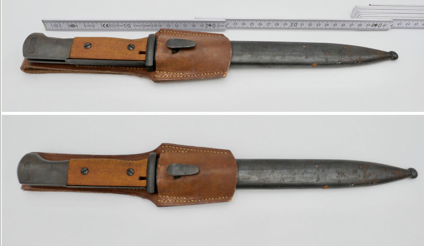 Bajonett 84 / 98 K98 44 ASW Seitengewehr Wehrmacht - Antikhandel-Stuttgart