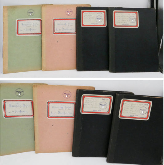 4 Notenbuch Notenheft Landesmusikschule Graz 1930-40er - Antikhandel-Stuttgart