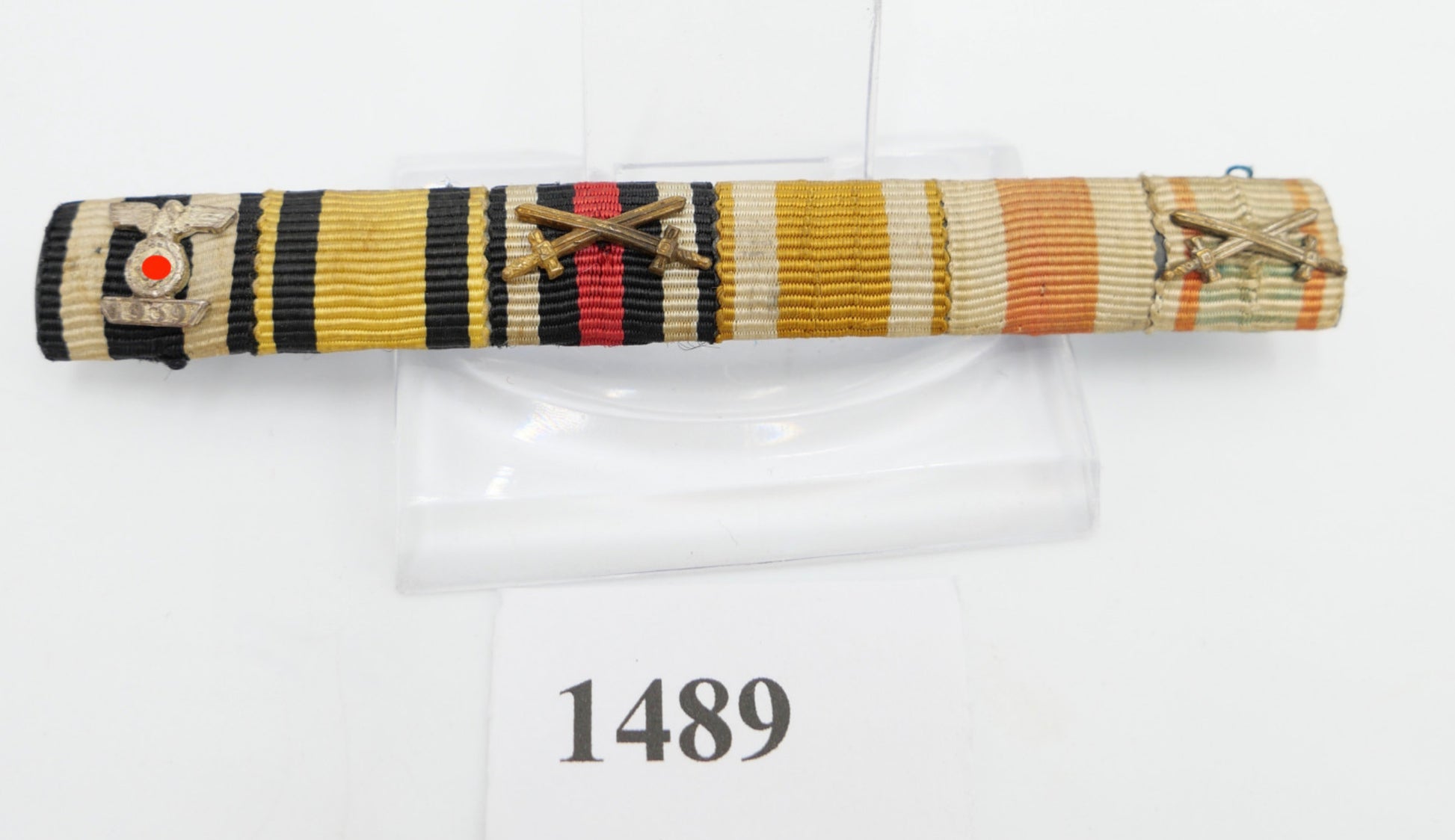 7er Feldspange Ordensspange Miniatur - Antikhandel-Stuttgart