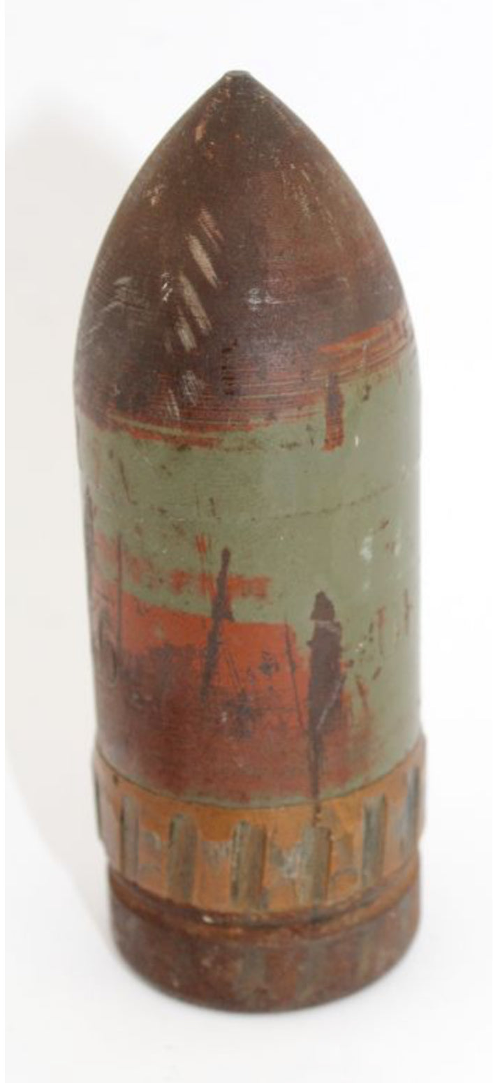 Granate original 37mm German WK2 WW2 Wehrmacht 3 - Antikhandel-Stuttgart