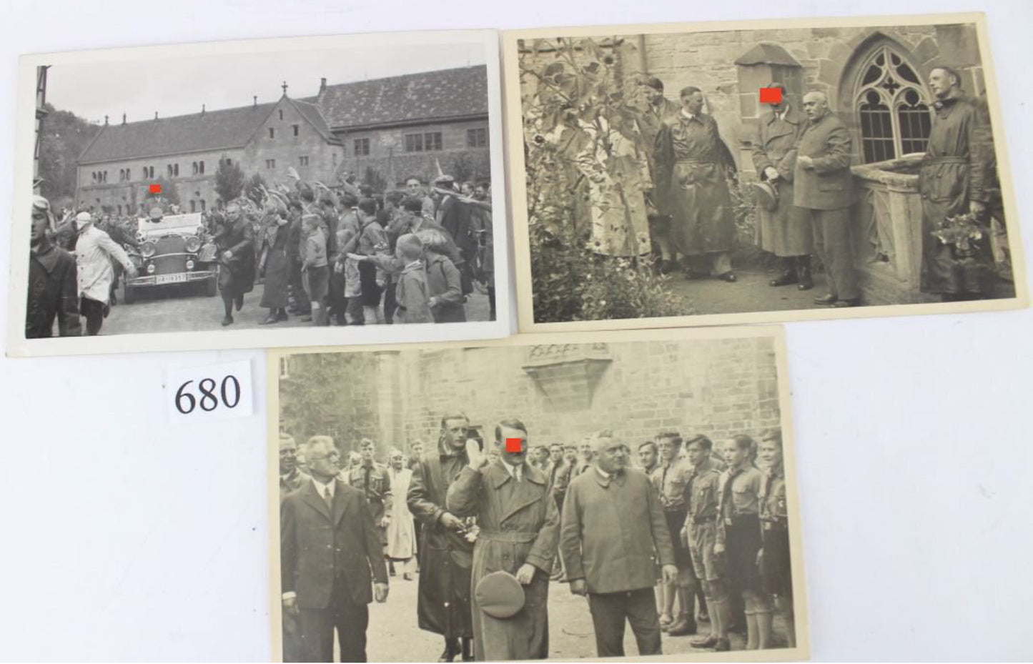 3 Postkarte Ansichtskarten Foto Adolf Hitler Der Führer - Antikhandel-Stuttgart