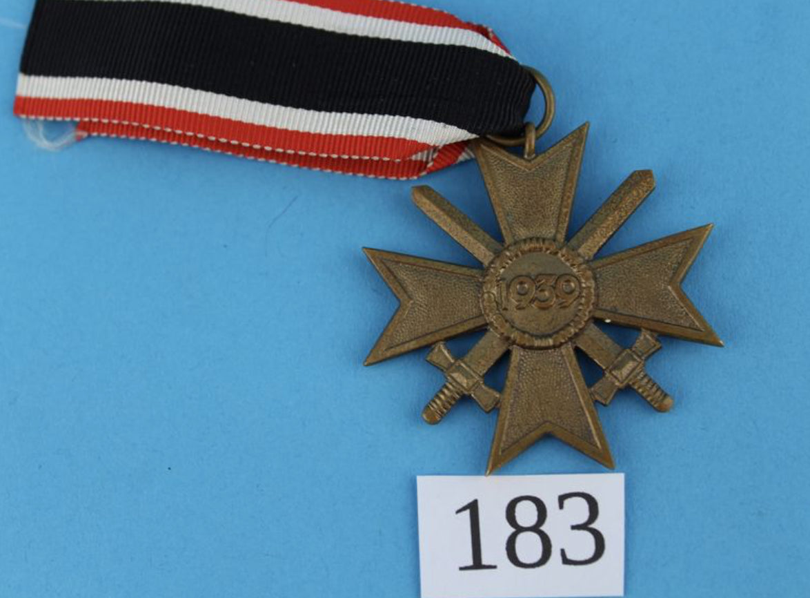 Kriegsverdienstkreuz 2.Klasse 1939 mit Schwerter Band - Antikhandel-Stuttgart