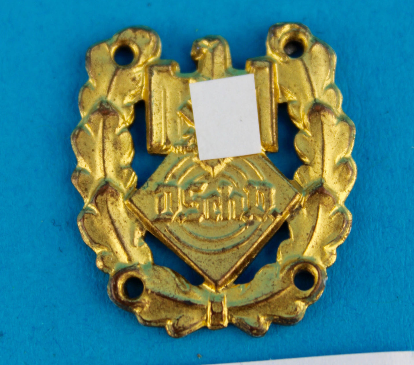 Deutscher Schützenverband Schießauszeichnung in GOLD - Antikhandel-Stuttgart