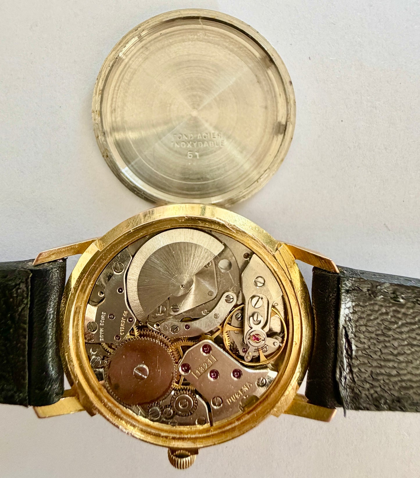 1960er Dugena Super Automatic Herrenuhr Cal. Buren 1321