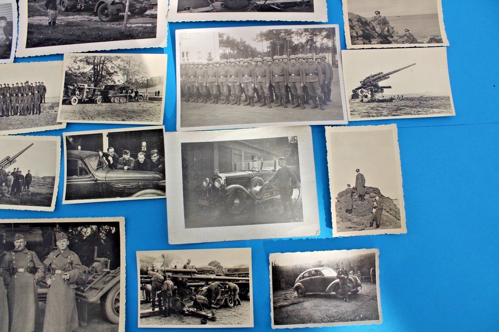 28x Foto Postkarten photo 3.Reich WW2 WK2 Germany Wehrmacht Flak Sudeten Konvolu