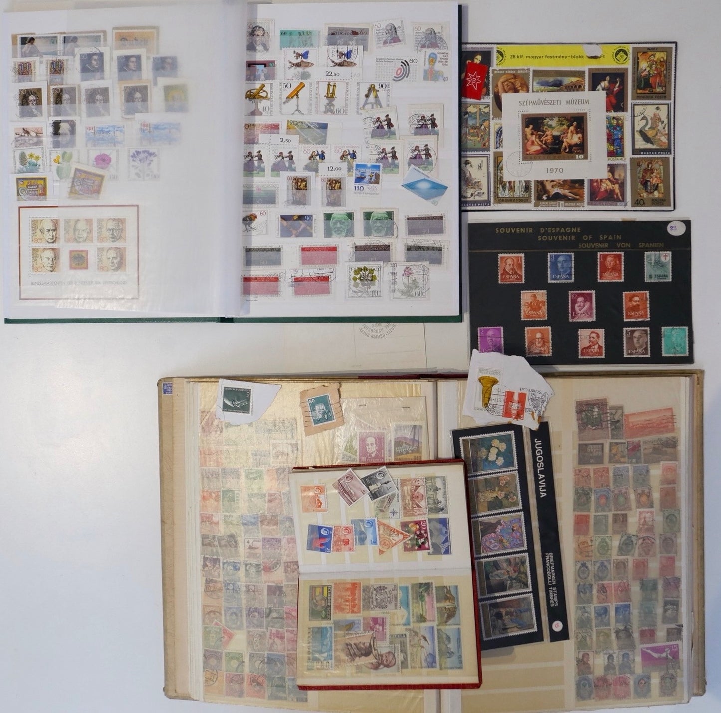 28 Kg Briefmarkennachlass Alben Sammlungen Deutschland Europa Übersee Lose Ware