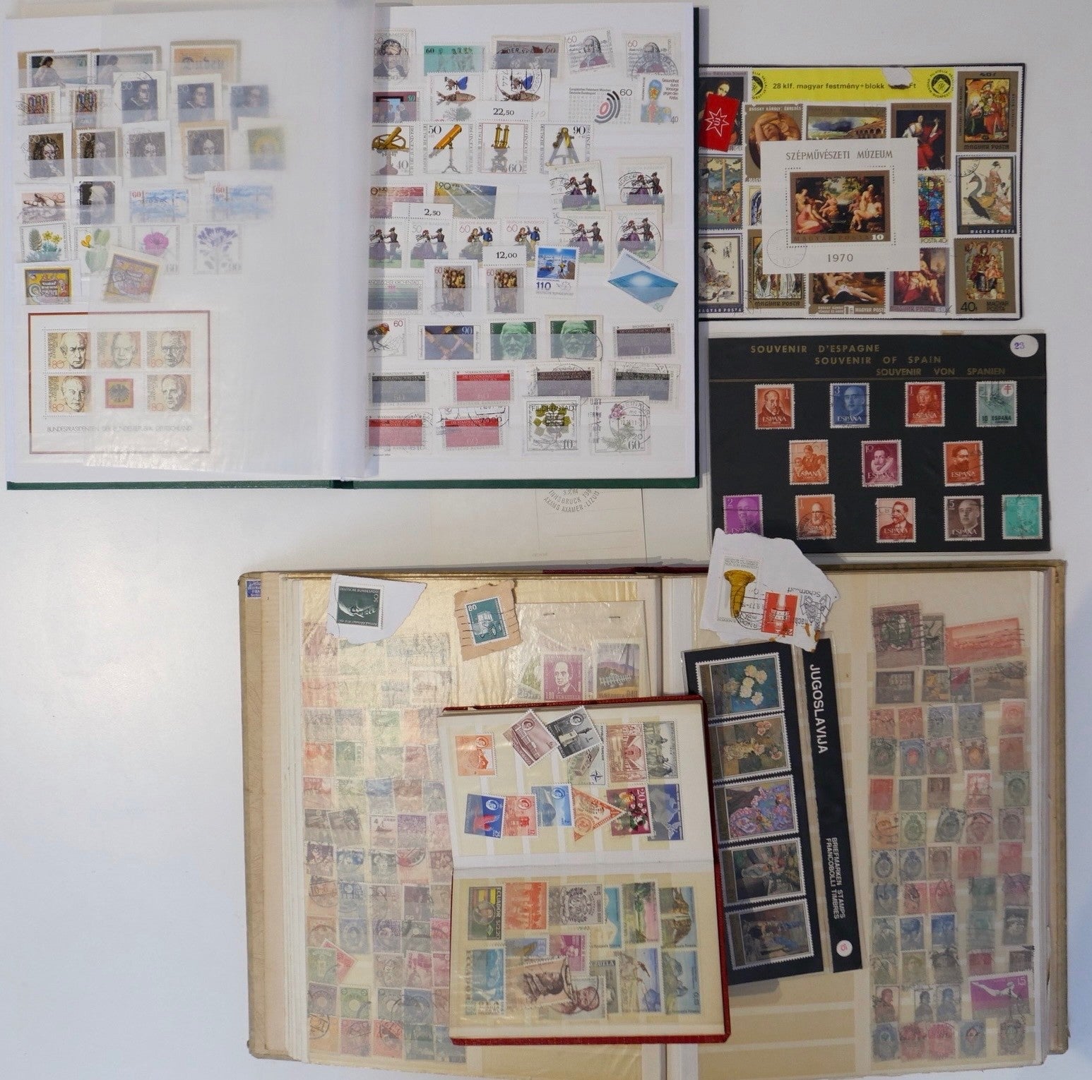 28 Kg Briefmarkennachlass Alben Sammlungen Deutschland Europa Übersee Lose Ware