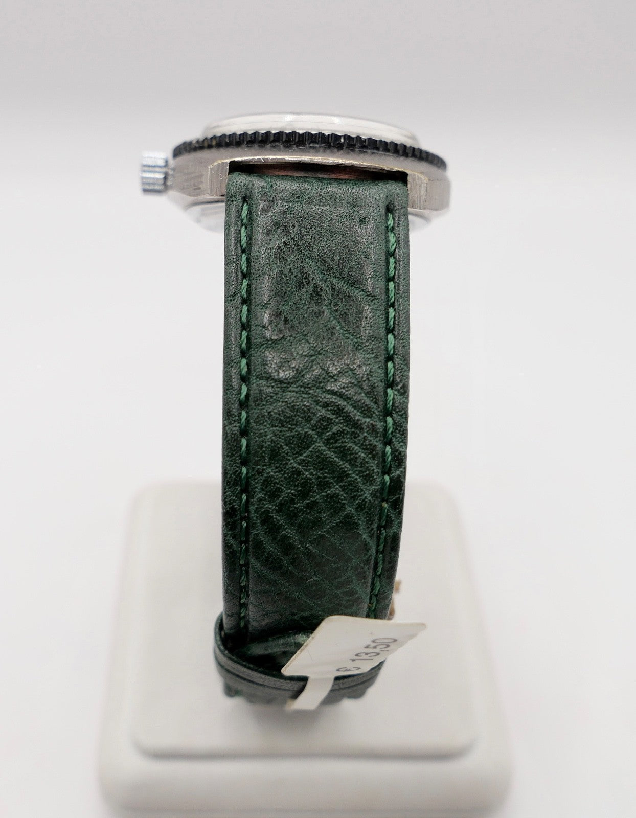 Sheffield Taucheruhr Weltuhr Herren Armbanduhr Automatik mit grünem Zifferblatt