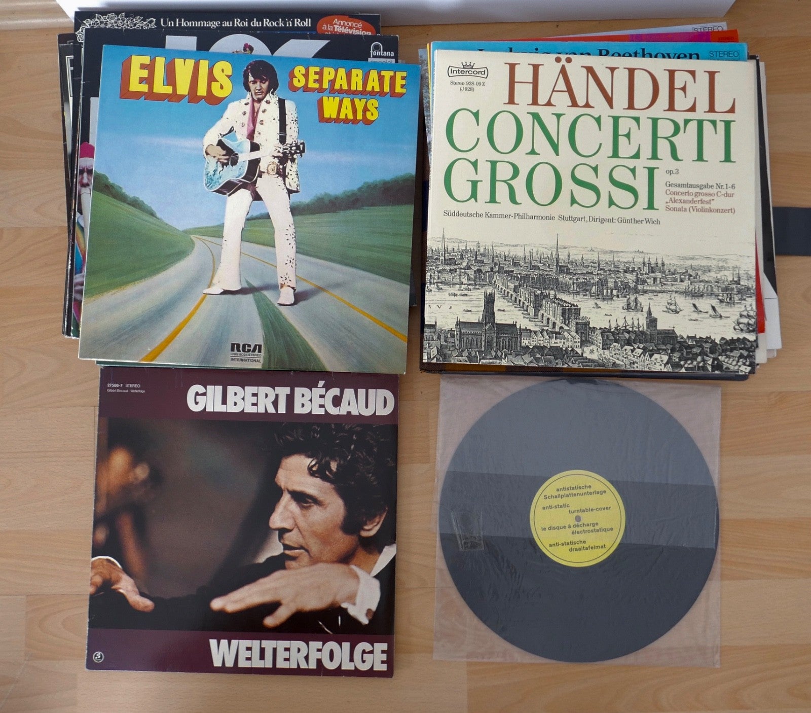 Konvolut 87 LP Schallplatten – Klassik, Oper, Schlager, Pop, Elvis, Johnny Cash,