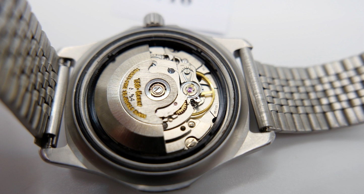 TAG Heuer 2000 Automatik 200m Diver WE2111 ETA 2824-2 Stahl 38mm Armbanduhr
