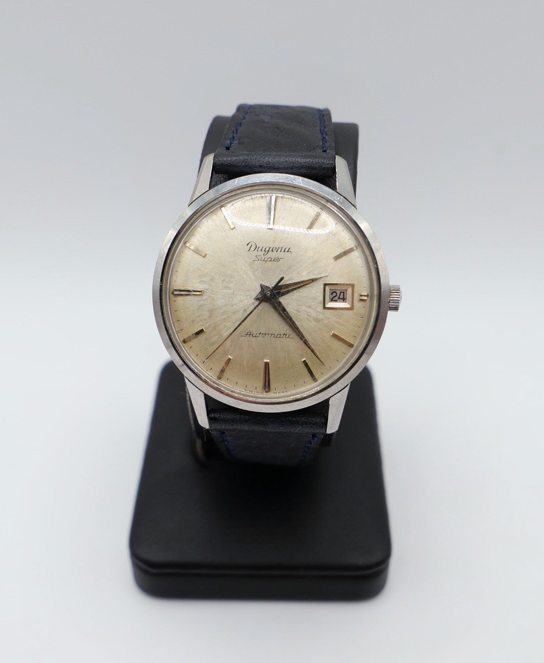 Dugena Super Automatik Vintage Herrenarmbanduhr Kal. 1010A Datum