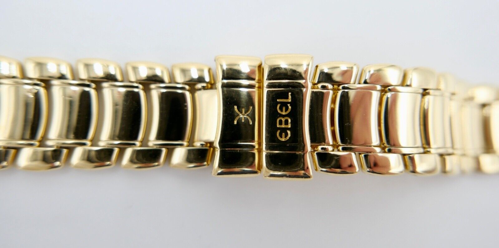 EBEL 1911 Uhrenarmband 887902 Faltschließe 750 18K Gold 101,4 Gramm