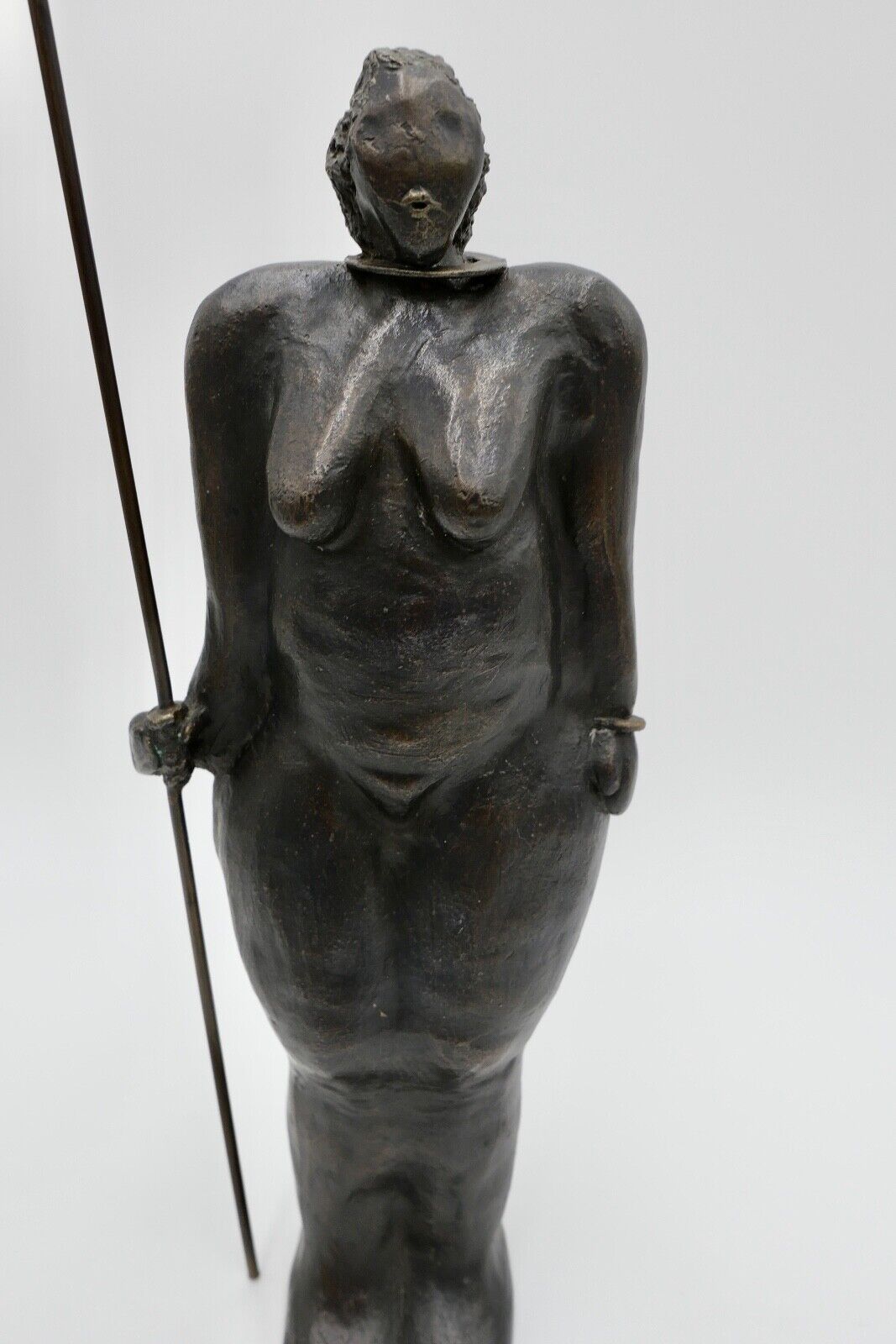 alte Bronze Figur Skulptur Venusfigur Afrika 40 cm AKT Venus