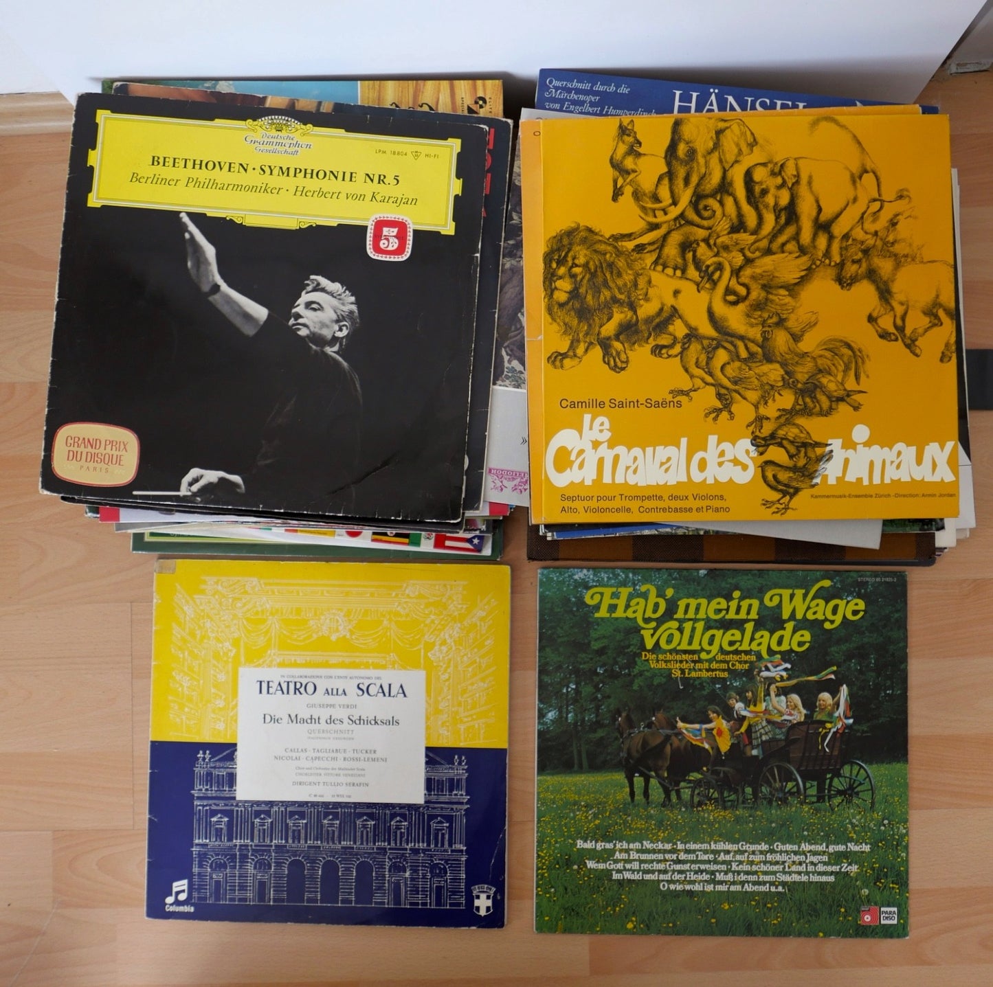 Konvolut 87 LP Schallplatten – Klassik, Oper, Schlager, Pop, Elvis, Johnny Cash,